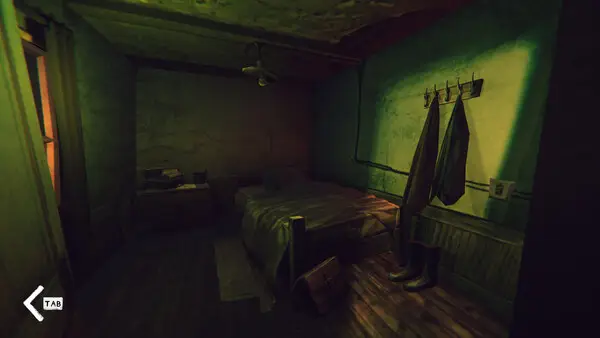 لقطة من واجهة اللعب شبيهة بـ Papers Please