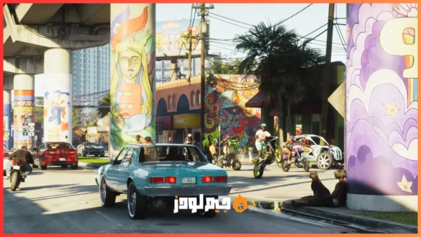 شوارع مدينة فيس سيتي في GTA 6 - عالم اللعبة المفتوح