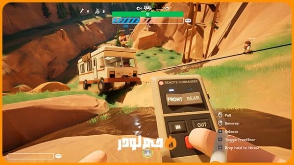 فريق بيتعاون لإصلاح الـ RV في لعبة RV There Yet